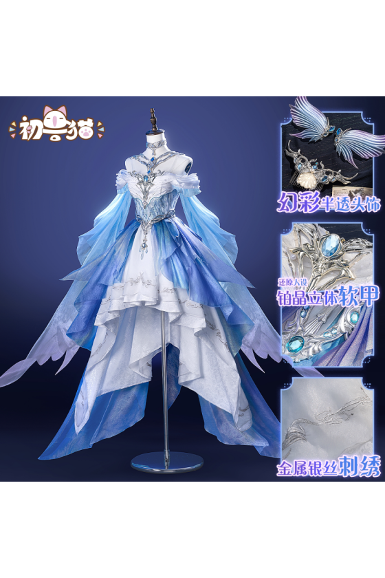 ChuShouMao Love and Deepspace Hunter Lemuria Battle Cosplay Costume